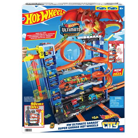 Pista Hot Wheels City Super Garagem Ultimate Mattel HKX48 Fabrica