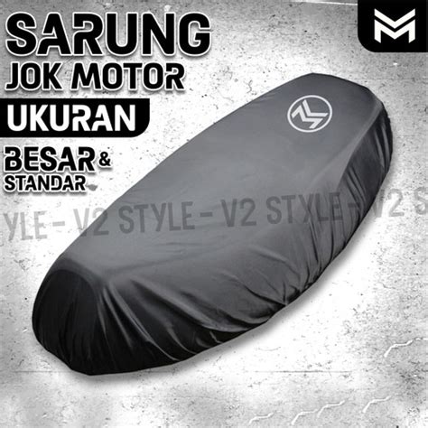 Jual SARUNG JOK MOTOR COVER PELINDUNG JOK TAHAN AIR PNP BEAT MIO VARIO