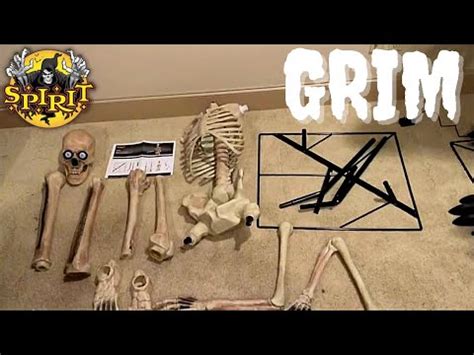 Grim Unboxing Setup Spirit Halloween Youtube