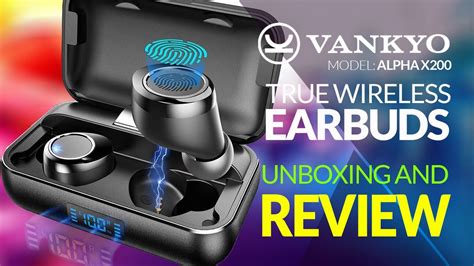 Vankyo Alpha X200 True Wireless Earbuds Unboxing And Review YouTube