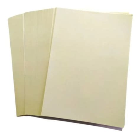 Papel Sulfite A Creme Marfim Folhas Pacote Impress O Paspaper