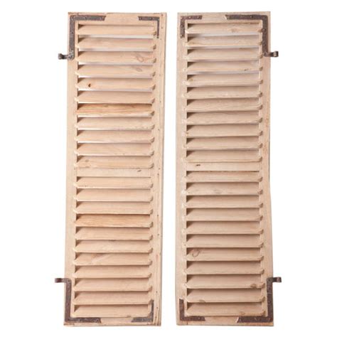 vintage french wooden shutters | Wooden shutters, French vintage ...