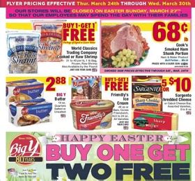 Big Y Weekly Circular March 24 - 30, 2016. Happy Easter!