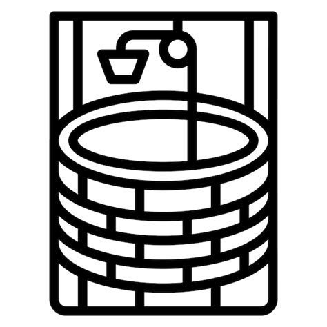 Premium Vector Water Well Icon Vector Image Can Be Used For Agriculture