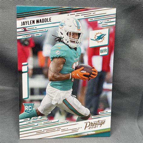 Chronicles Prestige Jaylen Waddle Rookie Card Dolphins No Ebay