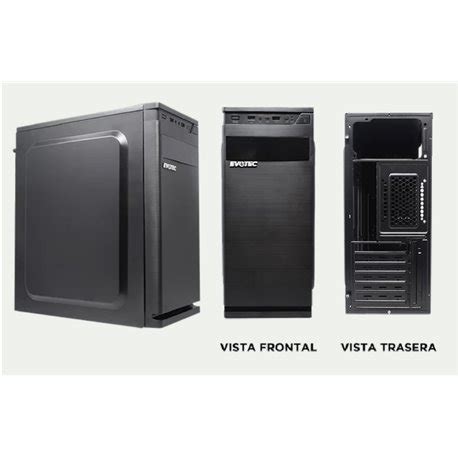 Gabinete Evotec Barid Fuente W Tarjeta Atx Mini Y Micro