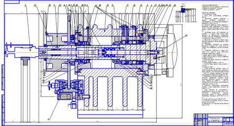 Spindle Assembly In Section Download Drawings Blueprints Autocad