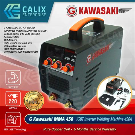 Inverter Welding Machine 450A Heavy Duty G Kawasaki MMA 450 Lazada PH