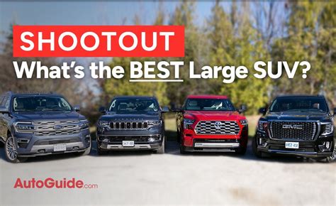 Best Full-Size SUV: Testing 4 of the Biggest On Sale Today | Jeep ...