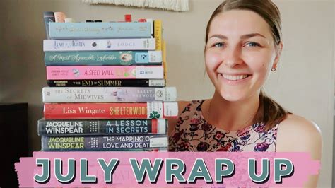 July Wrap Up Jane Austen July Contemporary Reads Youtube