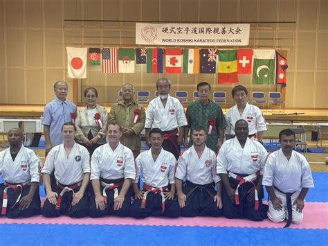 Letter Of Appreciation And Tournament Results World Koshiki Karatedo