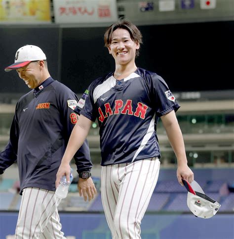 【侍ジャパン】巨人・井上温大「インコースを有効に使う」豪州初mlbドラフト全体1位 大学で60戦28発のバザナを警戒 Baseball