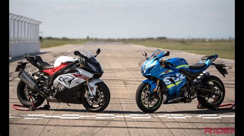 Suzuki Gsx R R Vs Bmw S Rr Review Youtube