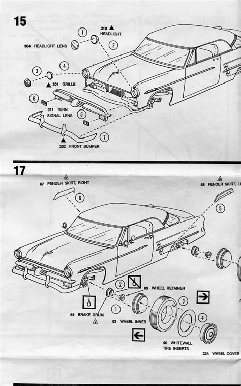 Photo 1953 Ford Crestline Victoria Page 9 LINDBERG 53 Ford Victoria