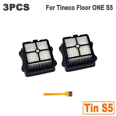 Für tineco floor one s5 weiche walze bürste und hepa filter ersatz nass