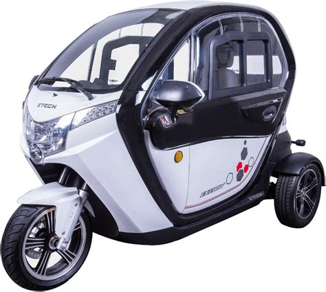 VELECO Scooter Electrico Adulto 3 Ruedas Movilidad Reducida Coche