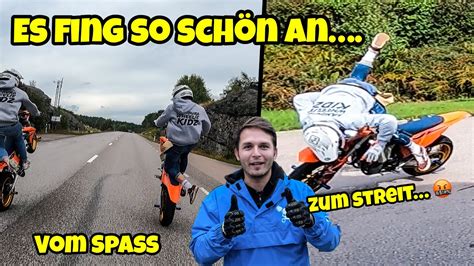 Streit Um Geld Beim Supermoto Trip YouTube