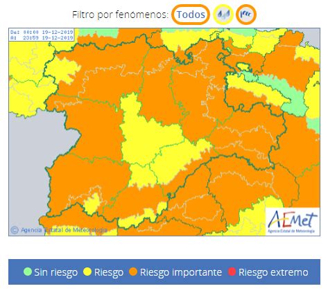 Nivel De Aviso Naranja Por Fuertes Rachas De Viento Los D As Y De