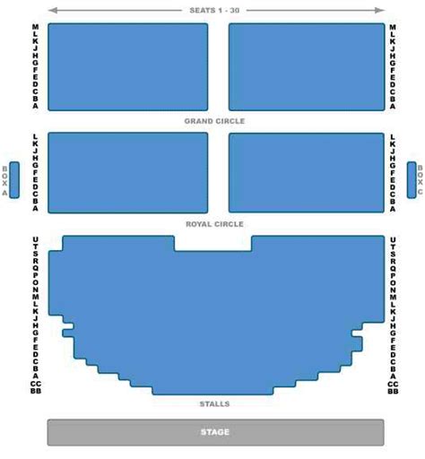 Piccadilly Theatre Seating Plan - London Theatre Tickets