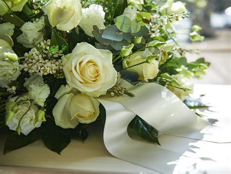 Send funeral flowers? Flowers for a funeral.
