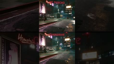 Cyberpunk Overdrive Rt Psycho Vs Path Tracing Graphics