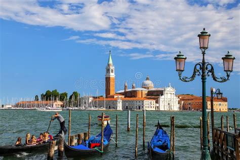 San Giorgio Maggiore Island Seen From San Marco Square In Venice