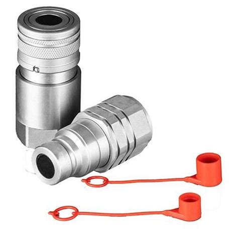 FLOWFIT HYDRAULIC FLAT FACE QUICK RELEASE COUPLINGS 3 4 BSP THREAD