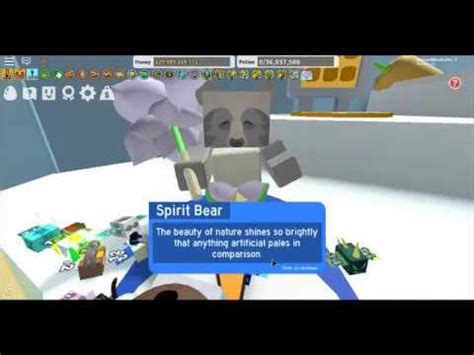 Completing Spirit Bear Quest 28 Getting CRAZY REWARDS In Roblox Bee