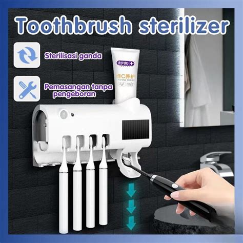 Jual Smart Automatic Toothbrush Sterilizer Rak Sikat Gigi Dispenser