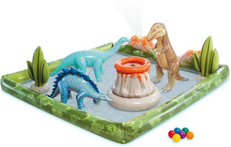 Intex Ep Jurassic Adventure Aufblasbares Spielcenter Eingebauter