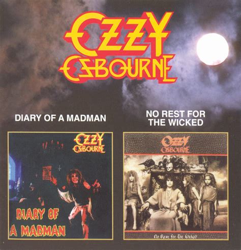 Ozzy Osbourne Cd Diary Of A Madman No Rest For The Wicked