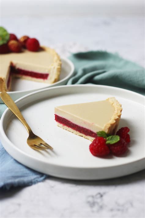 Vegan Raspberry And White Chocolate Tart Supper In The Suburbs