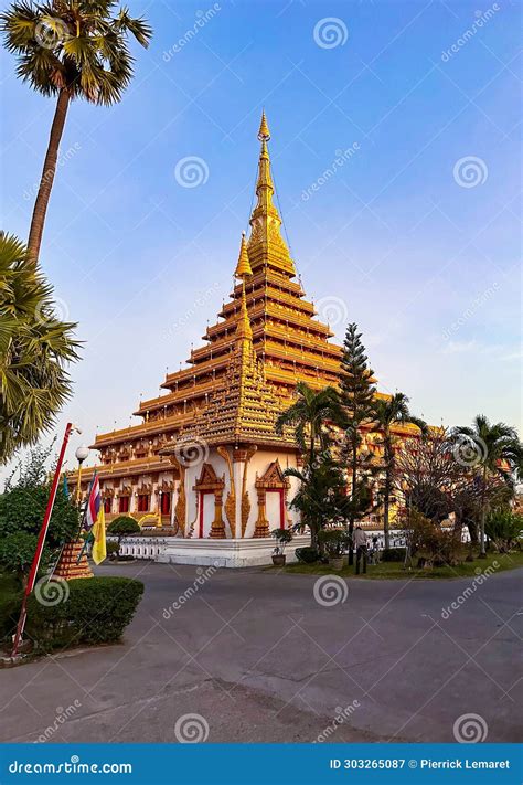 Wat Nong Waeng Also Known As Phra Mahathat Kaen Nakhon In Khon Kaen