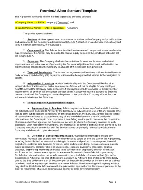 Free B B Business Contract Template Get Commercial Doc Template