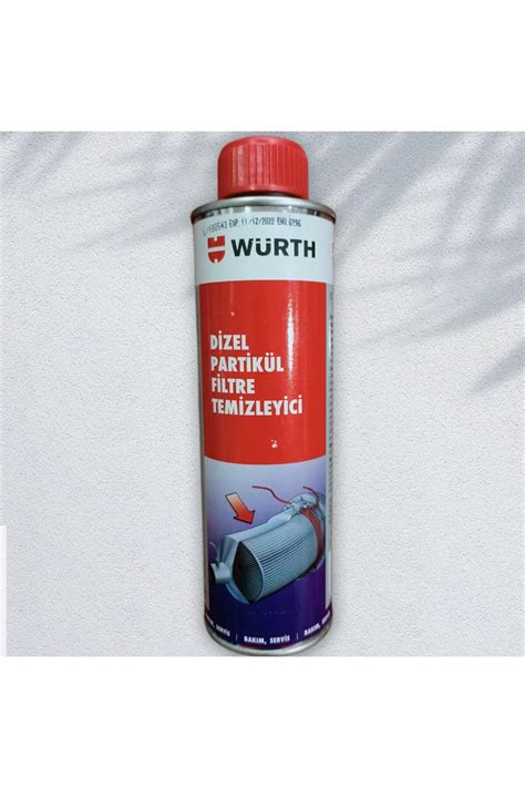 Würth Dizel Partikül Filtre Temizleyici 300ml Fiyatı Yorumları Trendyol