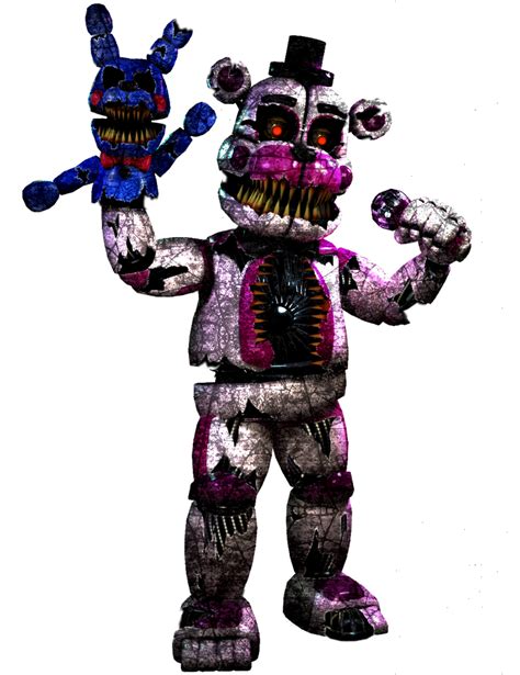 Nightmare Funtime Freddy By Bluebearstudios07 On Deviantart