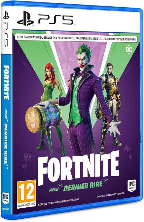 Fortnite Pack Dernier Rire Ps5 Edizione Francia Amazonit