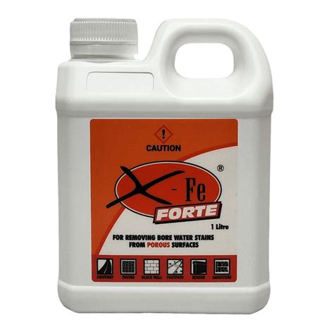 X Fe Forte Stain Remover Clearbore