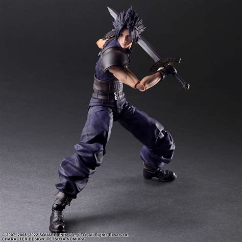 Play Arts Kai Actionfigur Zack Fair Rang 2 Soldat Crisis Core