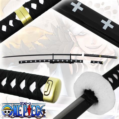 Katana Acier Géant One Piece Trafalgar D Law Kikoku 170 Cm