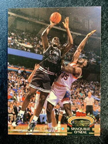 1992 93 Topps Stadium Club SHAQUILLE O NEAL Members Choice RC Rookie