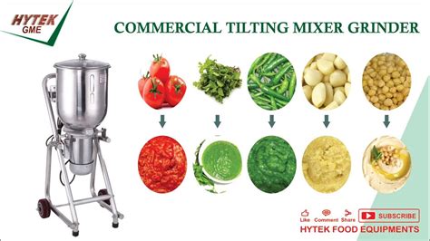 Commercial Tilting Mixer Grinder Tilting Grinder Heavy Duty Blender