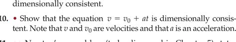 Solved Dimensionally Consistent 10 ﻿show That The