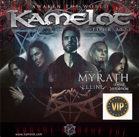 Kamelot Awaken The World Tour Vip Seating Firebird Industries