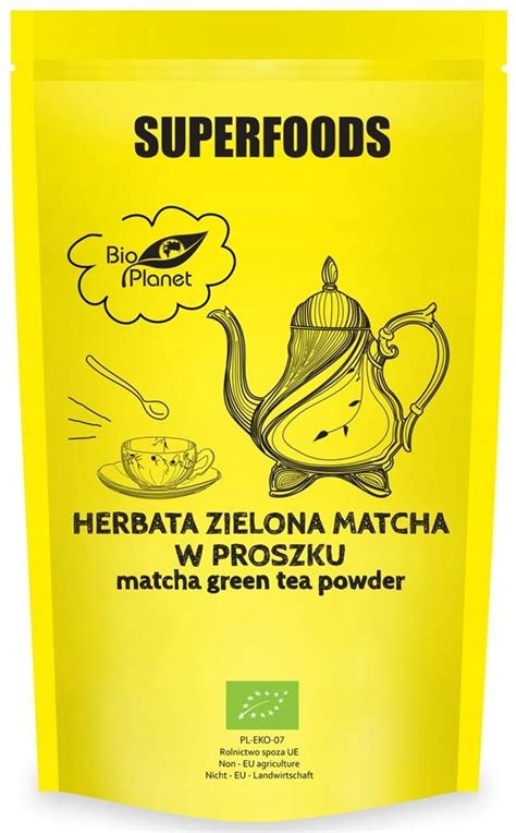 Herbata Zielona Matcha W Proszku Ekologiczna G Allegro Pl