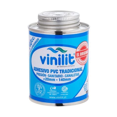 ADHESIVO PARA PVC 240CC TRADICIONAL VINILIT Yukon Piscinas