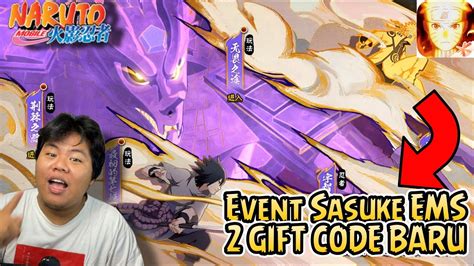 MENYELESAIKAN MISI EVENT SASUKE EMS DAN REDEEM 2 GIFTCODE TERBARU DI