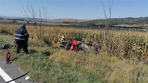 Accident La Ie Ire Din Miercurea Sibiului Ntre Un Autocar I O Ma In