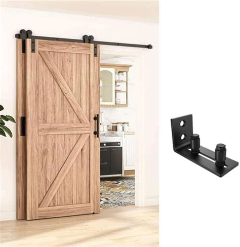 Amazon ZEKOO 6FT Single Track Bypass Sliding Barn Door Hardware