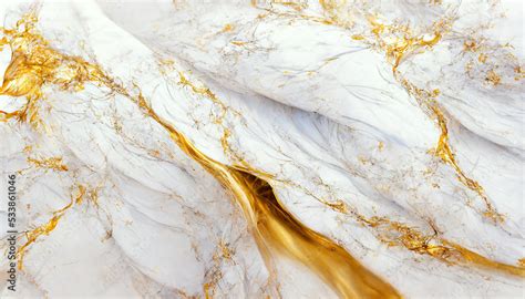 White and gold luxurious marble textured background. Abstract design ...